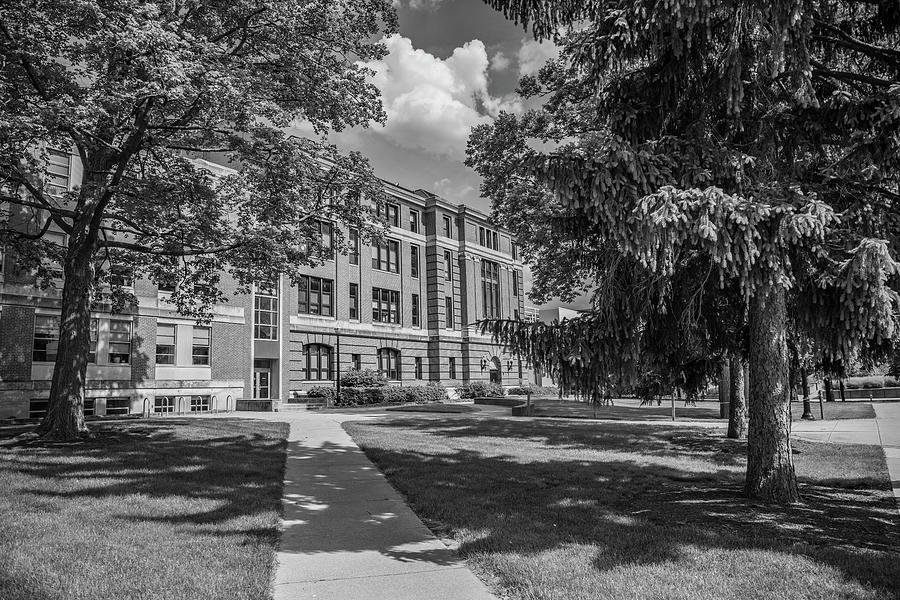 Ohio State University Black and White 1 Photograph by John McGraw