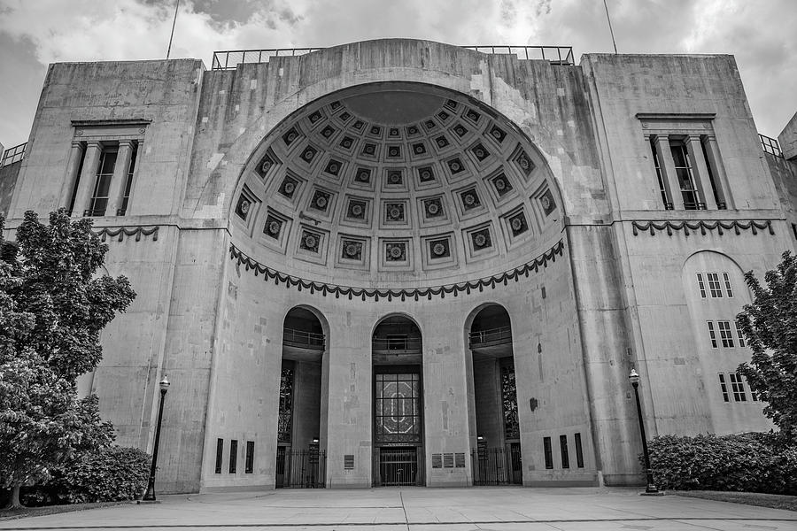 Ohio State University Black and White 20 Photograph by John McGraw