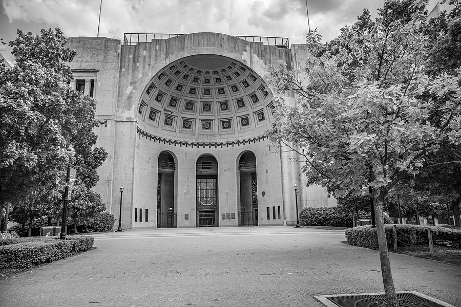 Ohio State University Black and White 21 Photograph by John McGraw