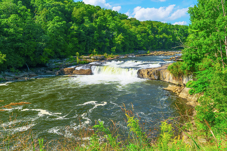 Ohiopyle Falls View Photograph by Aaron Geraud | Fine Art America