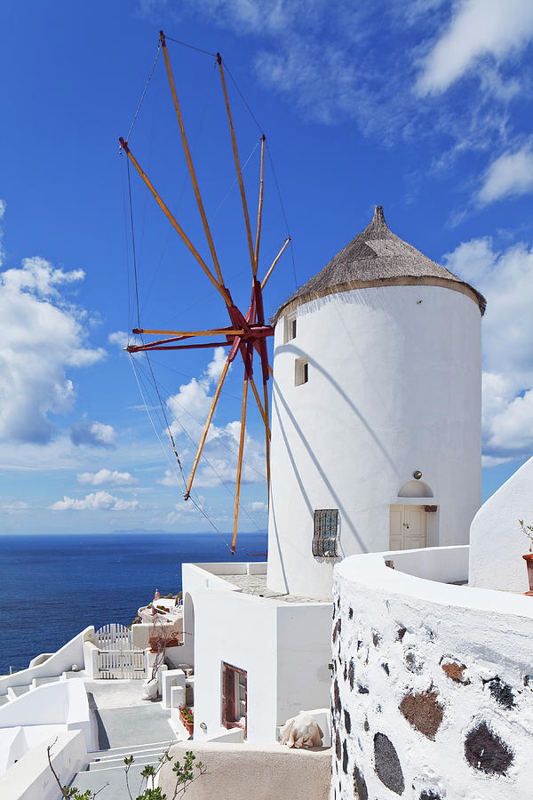 Oia Village, Santorini, Greece Digital Art by Luigi Vaccarella - Fine ...