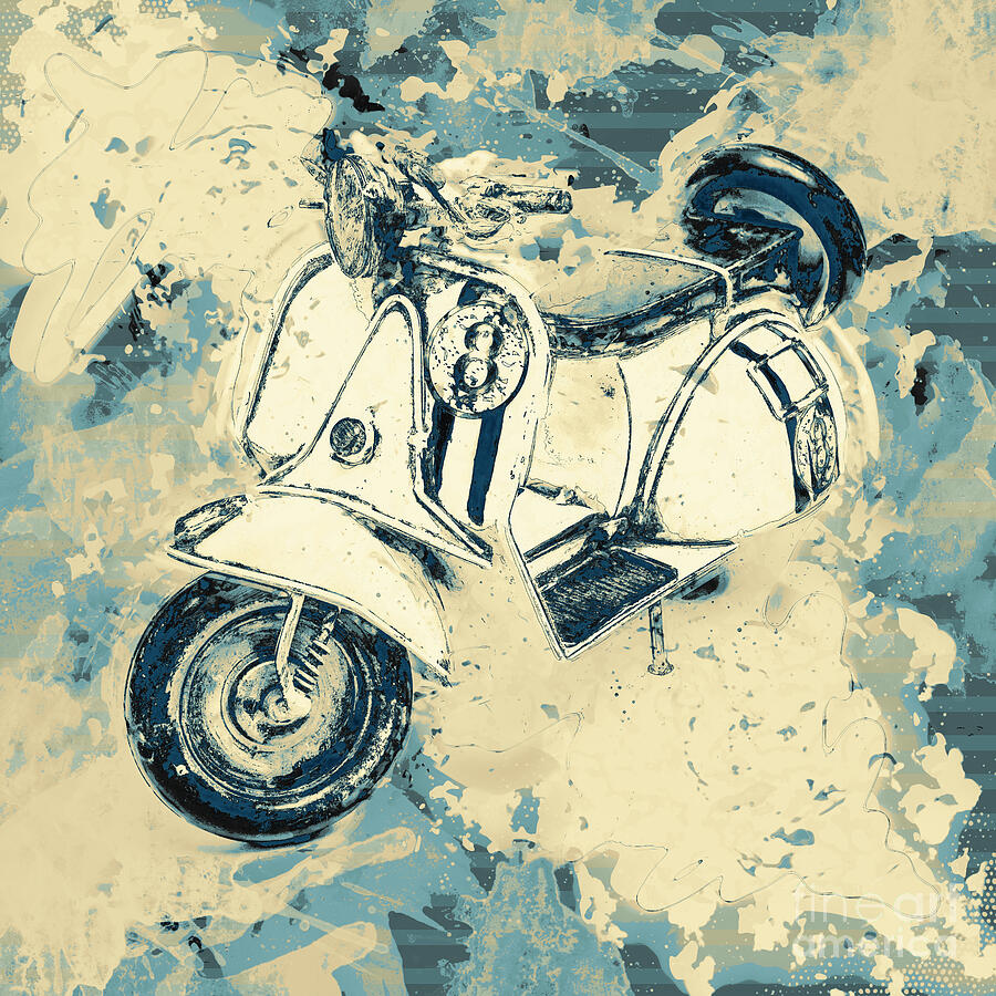 Scooter Photograph - Oil And Gas by Jorgo Photography - Wall Art Gallery Scooter Photograph - Oil And Gas by Jorgo Photography - Wall Art Gallery