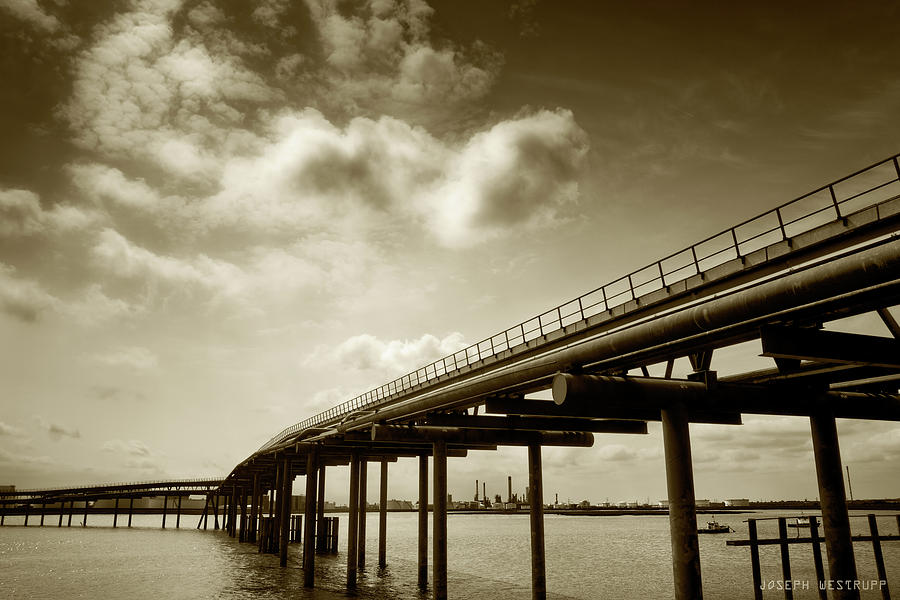 Bridge Photograph - Oil Bridge II by Joseph Westrupp