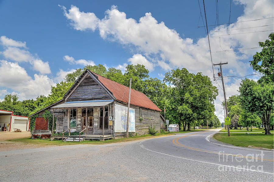 Old Stores Photograph - Oil Trough Arkansas by Jim Raines