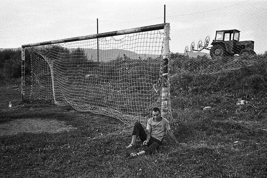 Sports Photograph - Oina Project - Watching A Game by Sorin Vidis