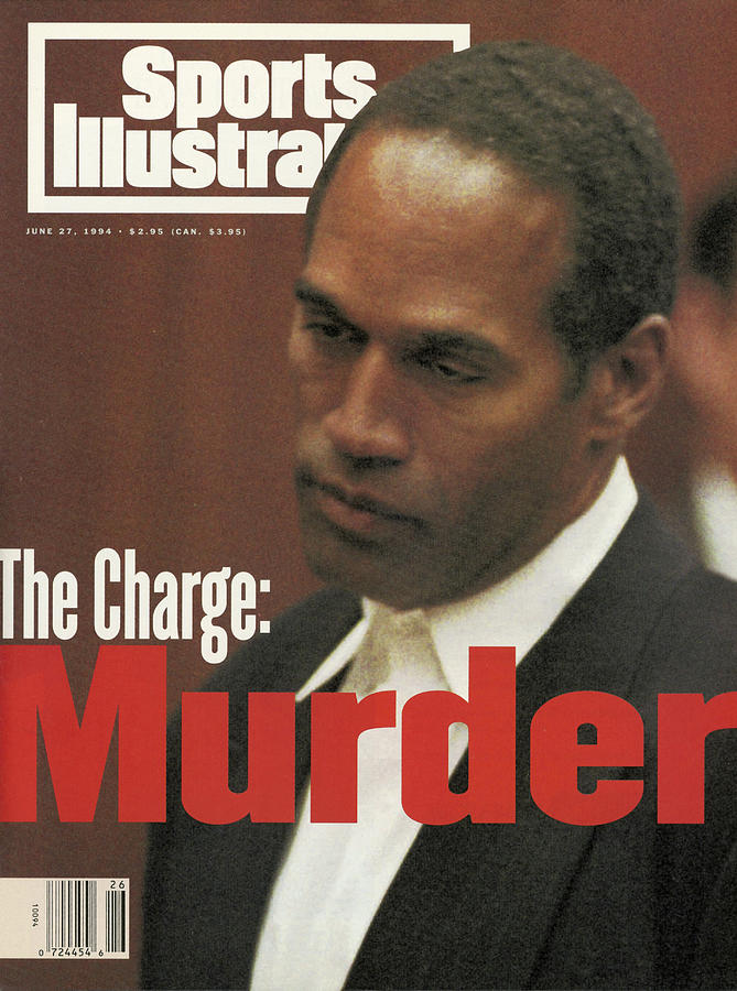O.j. Simpson, Murder Charge Sports Illustrated Cover Photograph by Sports Illustrated