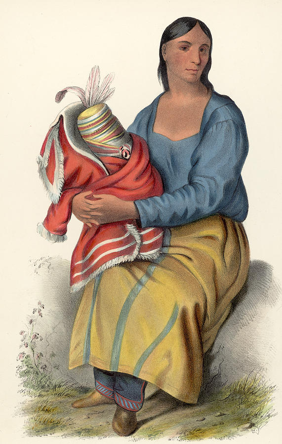 Ojibwe Woman Photograph by Hulton Archive