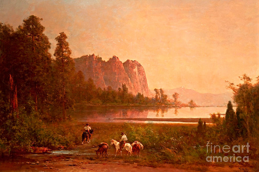 Yosemite Painting by Peter Ogden