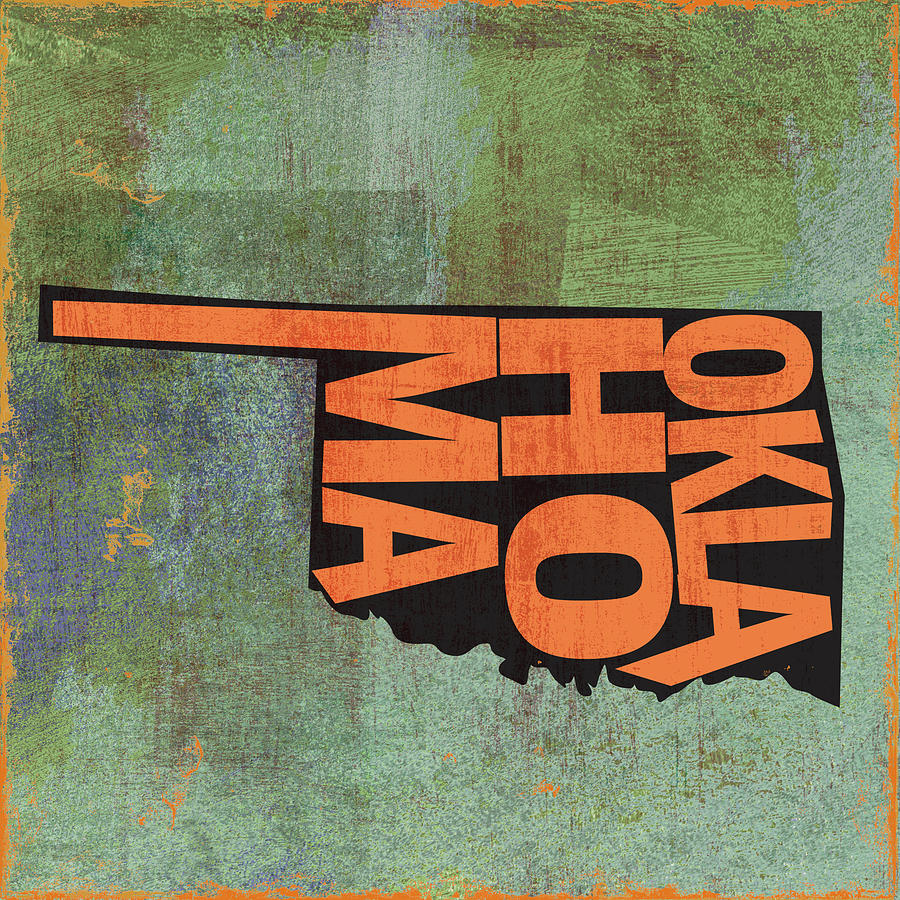 Oklahoma Mixed Media by Art Licensing Studio
