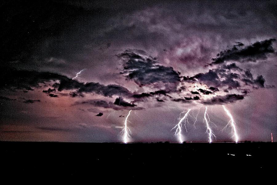 Lightning Photograph - Oklahoma Light Show by John Bates Lightning Photograph - Oklahoma Light Show by John Bates