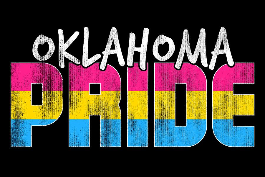 Oklahoma Pride Pansexual Flag Digital Art by Patrick Hiller Pixels