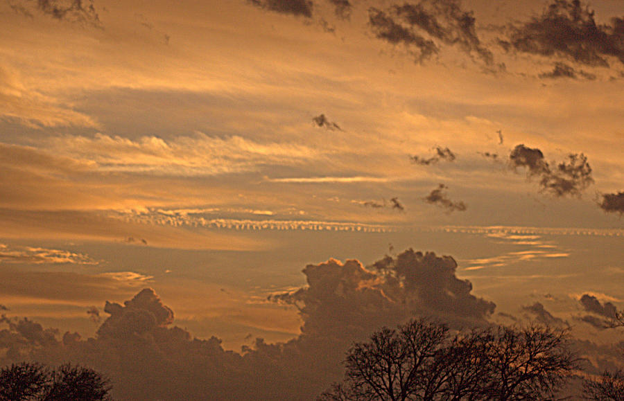 Oklahoma Sky Photograph by April Cook