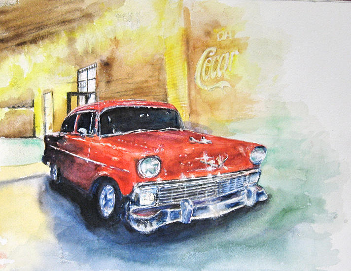Ol 56 Painting by Bobby Walters
