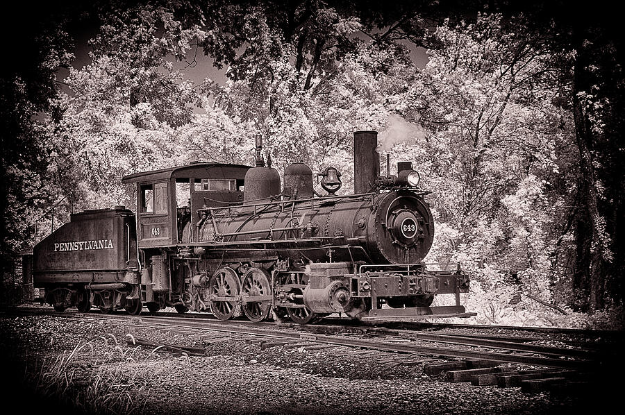Old 643 on Back Line Photograph by Paul W Faust - Impressions of Light