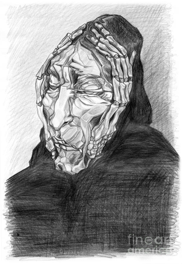 Old Age Drawing by Tasha Chernyavskaya - Fine Art America