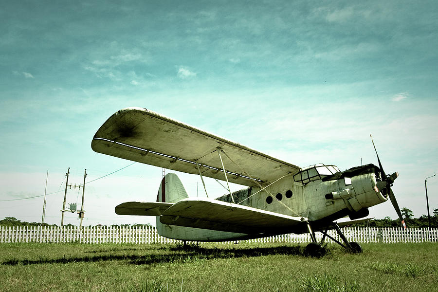 Old Airplane Photograph by Alvaro Moran