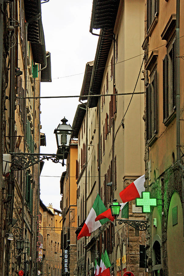 Old Alley In Rome Photograph