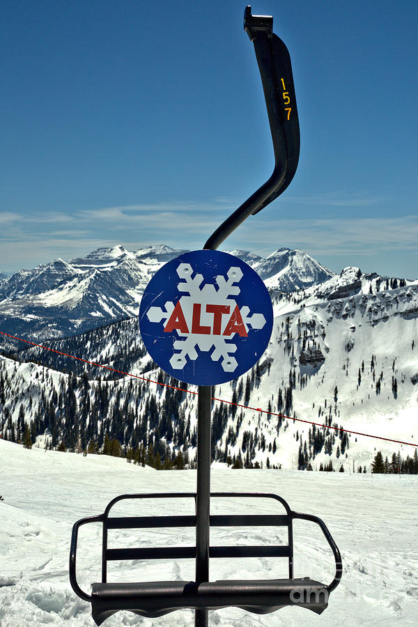 Old Alta Lift Chair Photograph by Adam Jewell