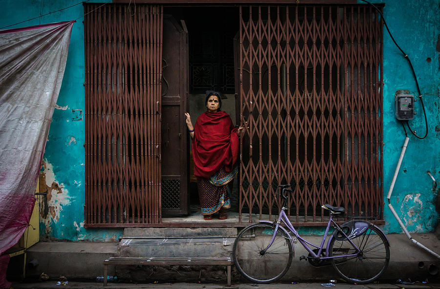Street Photograph - Old And Alone by Samara Ratnayake
