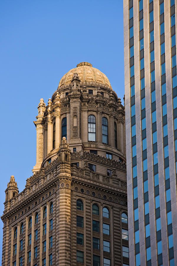 Old And Modern Architecture, Chicago by Fraser Hall