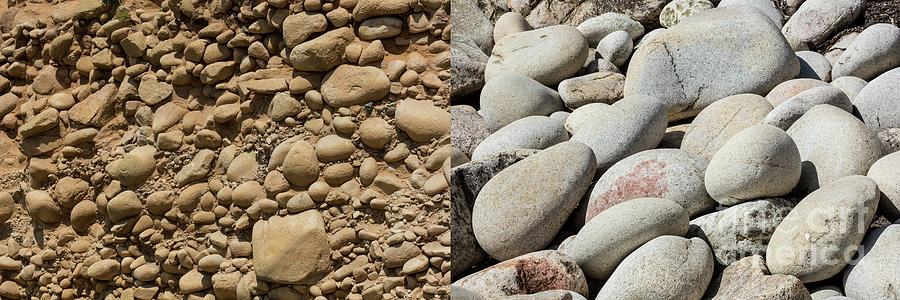 Old And Modern Storm Beach Pebbles Photograph by Martyn F. Chillmaid/science Photo Library