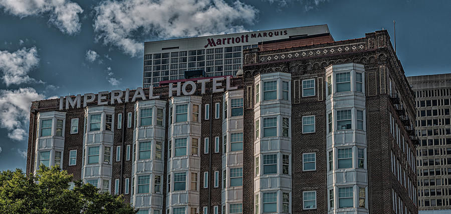 Old and New Hotel Photograph by Darryl Brooks