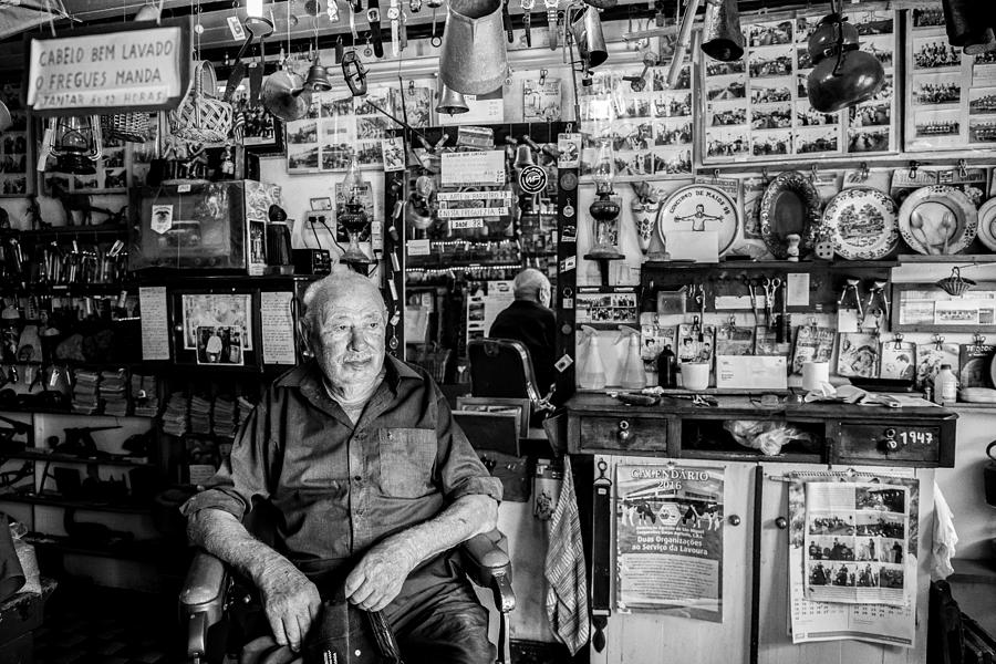 Old Barber (shop) Photograph by Nicolau Wallenstein