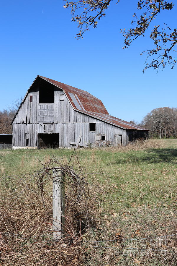 Old Barn in Missouri no 1 Photograph by Dwight Cook