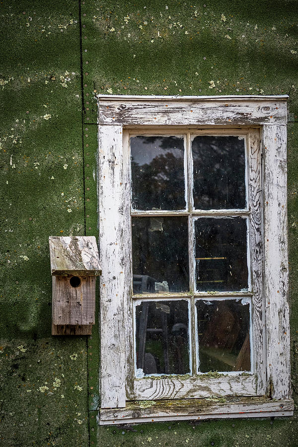 Architecture Photograph - Old Barn Window by Paul Freidlund