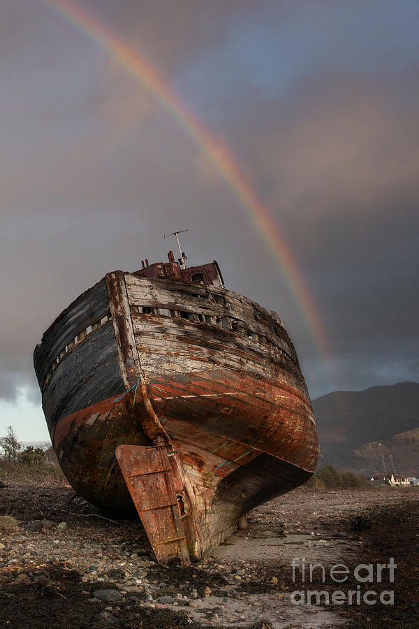 Old Boat on Coal Bay Photograph by Keith Thorburn LRPS EFIAP CPAGB