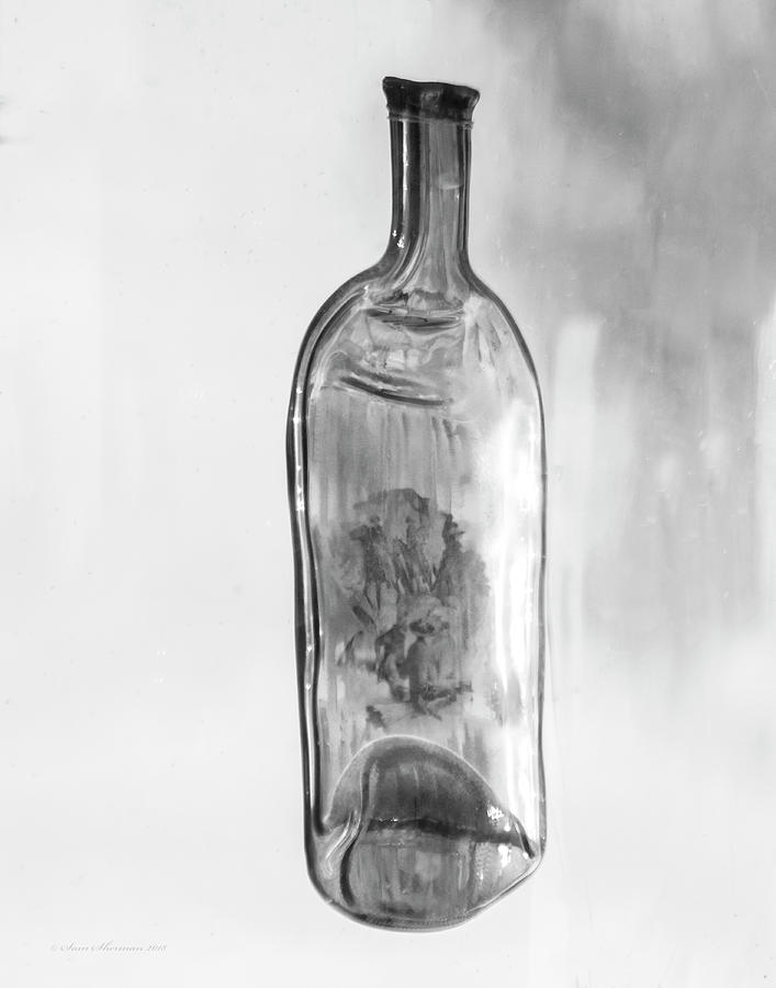 Old Bottle Photograph by Sam Sherman
