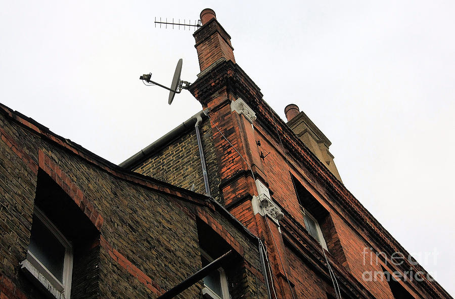 Old Brick and High Tech - A Southwark Impression Photograph by Steve Ember