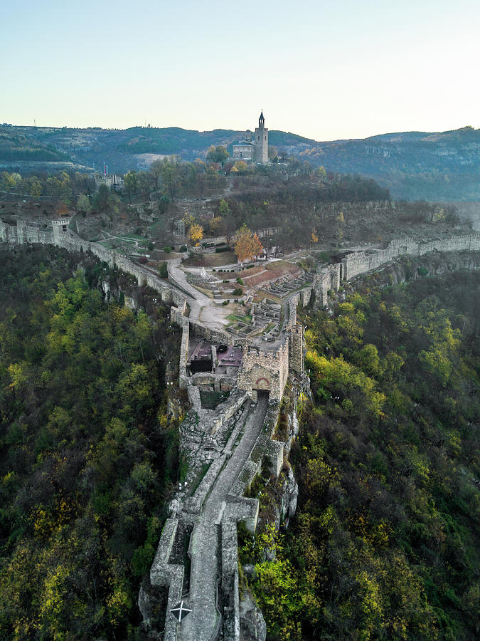 Old Bulgarian Church In A Fortress Aerial Medieval Stronghold Veliko Tarnovo Photograph by Cavan Images Old Bulgarian Church In A Fortress Aerial Medieval Stronghold Veliko Tarnovo Photograph by Cavan Images
