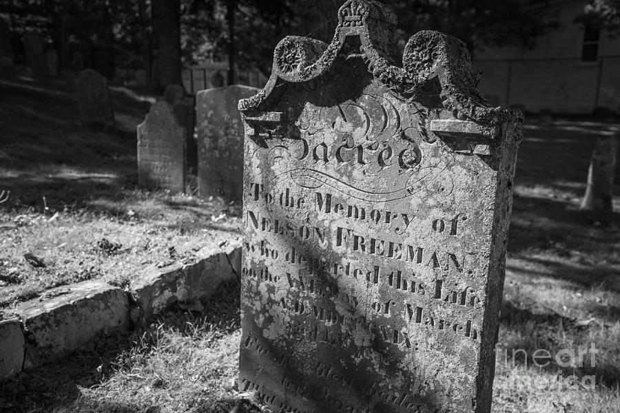 Old Burial Ground Photograph by Eva Lechner