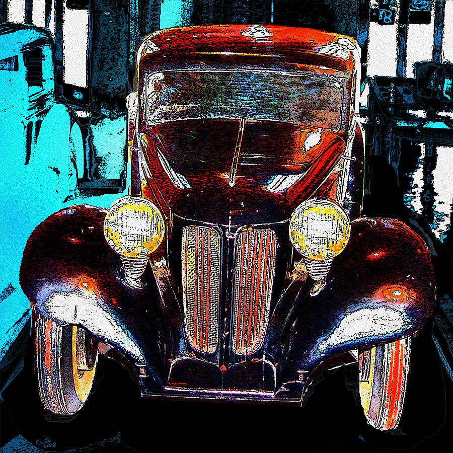 Old Cars Had Class Digital Art by Cliff Wilson