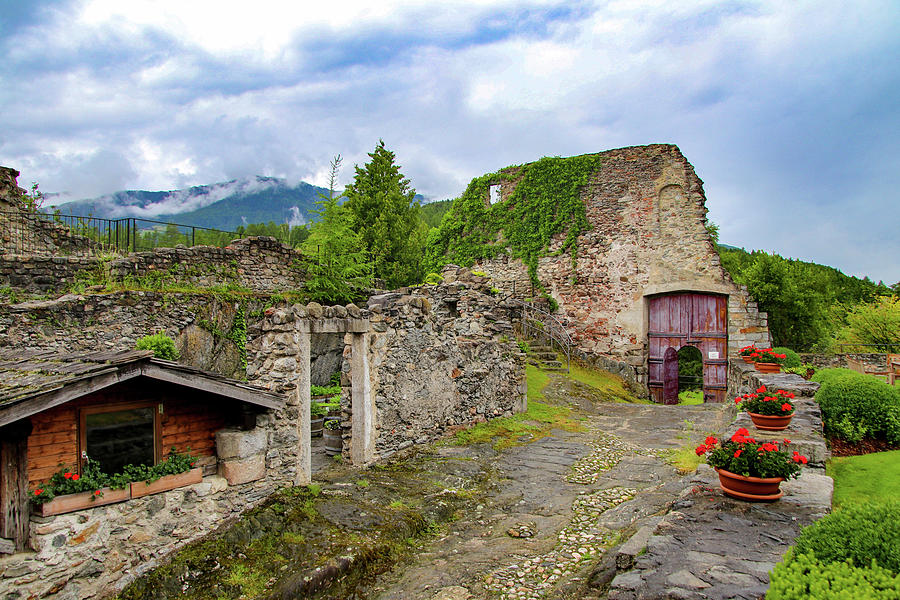 Old Castle Ruins in Italy Photograph by Shari Pederson - Fine Art America