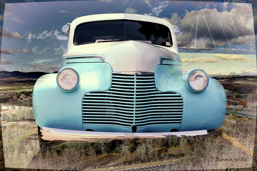 Old chevrolet Photograph by Bonnie Willis