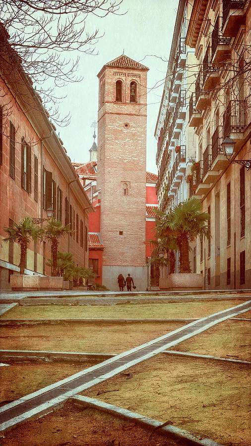 Old Church In Madrid Spain Photograph