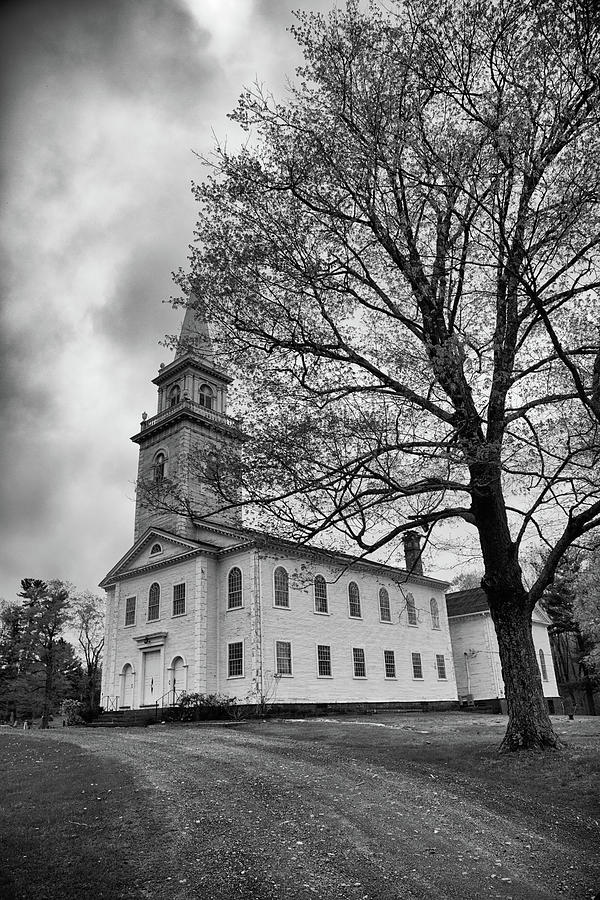 Black And White Photograph - Old Church by Karol Livote