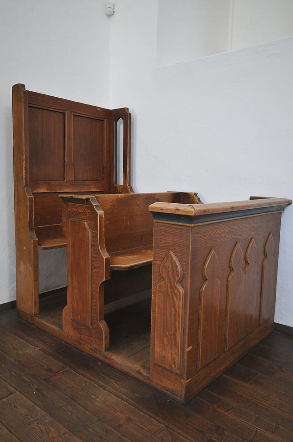 Old church pew Photograph by Daniel Poloha | Fine Art America