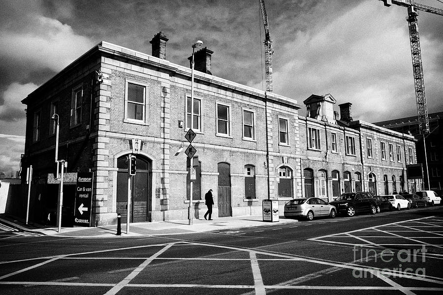 Architecture Photograph - Old CIE goods depot and north wall railway station Dublin Republic of Ireland Europe The former rail by Joe Fox