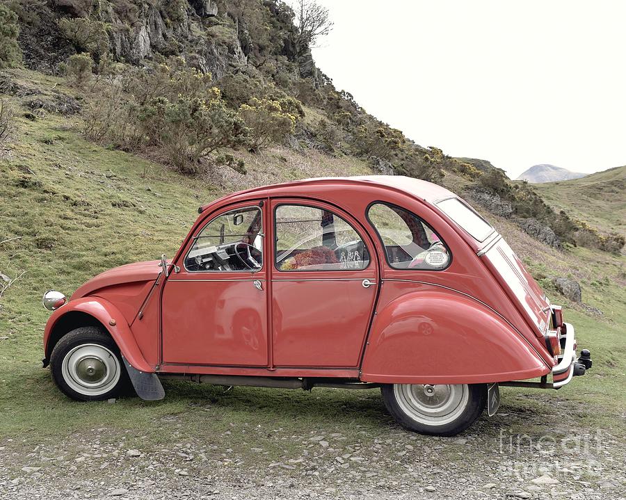 Car Photograph - Old Citroen  by Inessa Williams