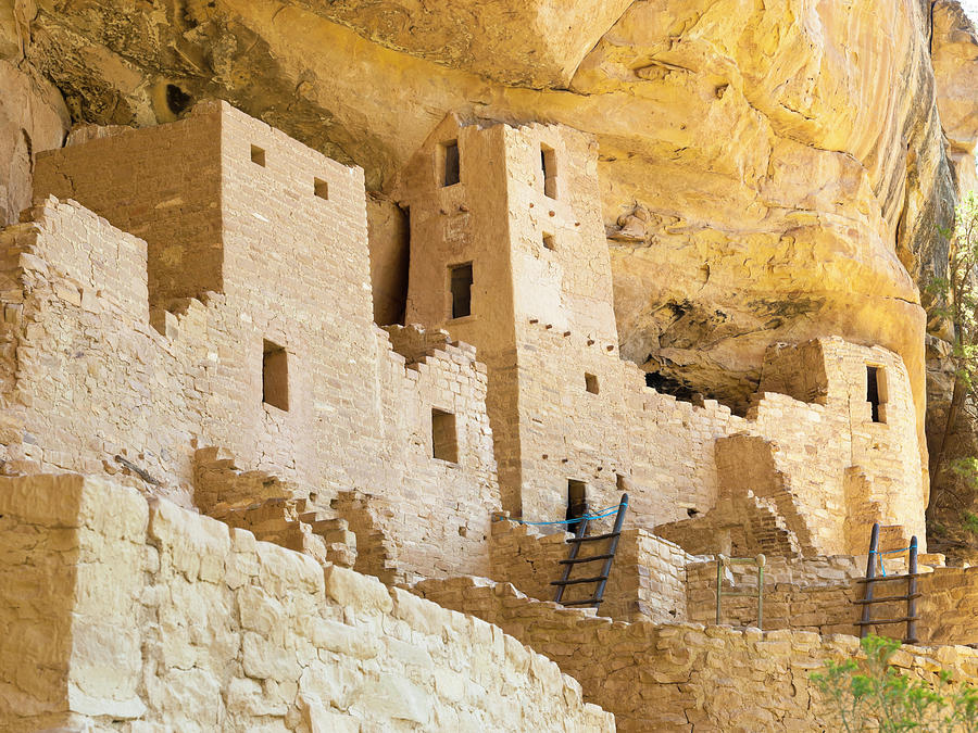 Old Cliff Palace Ruins On Display Photograph by Helovi