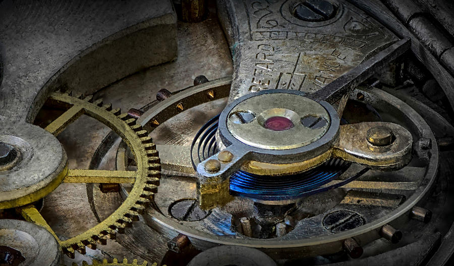 Old Clockwork Photograph by Stephan Rckert
