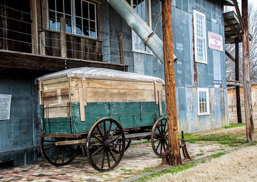Old Cotton Gin Photograph by Linda Segerson