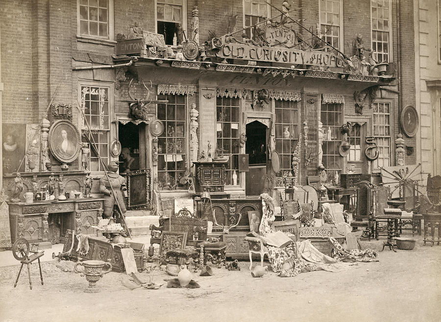 Old Curiosity Shop, C1860 Photograph by John Dixon Piper