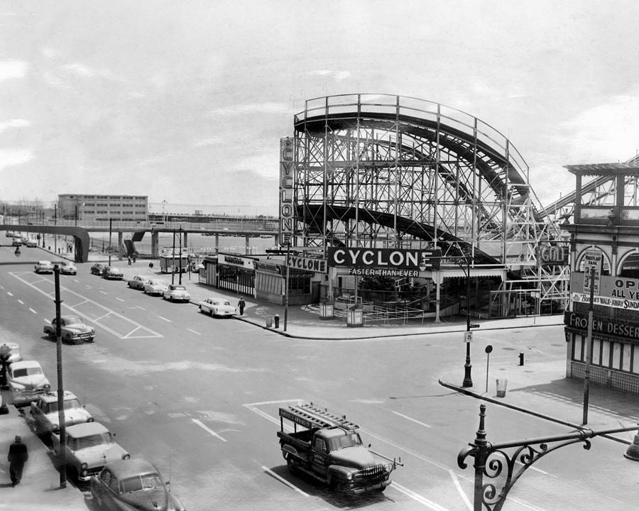 Old Dreamland Park Site And Coney Photograph by New York Daily News Archive