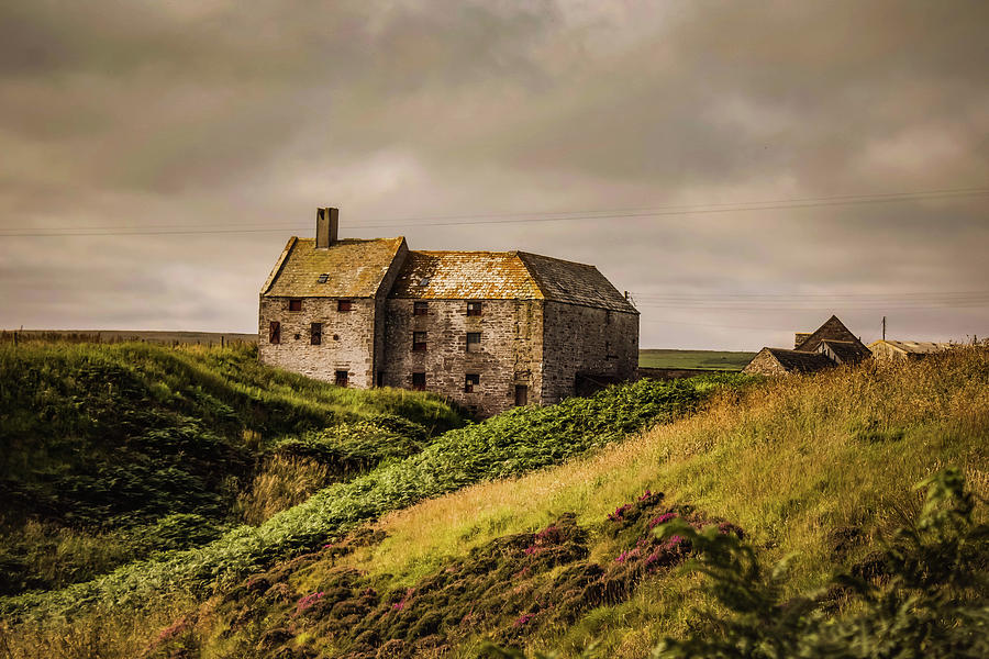 Scotland Photograph - Old farm house by Alister Harper Scotland Photograph - Old farm house by Alister Harper