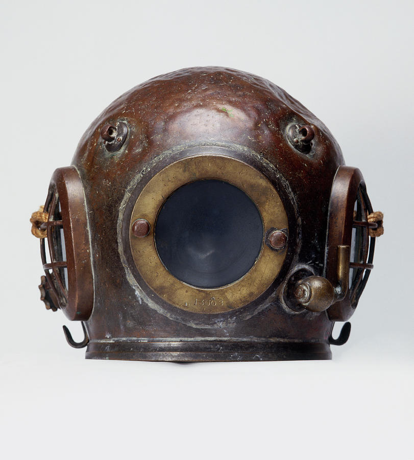Old-fashioned, Deep Sea Divers Helmet Photograph by Ray Moller Old-fashioned, Deep Sea Divers Helmet Photograph by Ray Moller