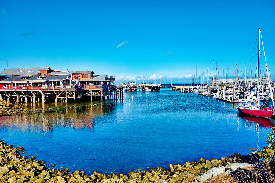 Old Fishermans Wharf Monterey Study 5 Photograph by Robert Meyers-Lussier